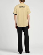 Helmut Lang Mens T-shirt in Beige