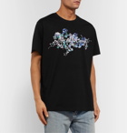 Givenchy - Printed Cotton-Jersey T-Shirt - Black