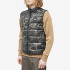 Canada Goose Men's Black Disc Crofton Vest in Black Classic Camo