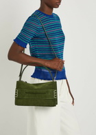 JW Anderson Loafer Suede Shoulder bag - Khaki - One Size