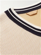 YURI YURI - Striped Serie-Knit Sweater - Neutrals