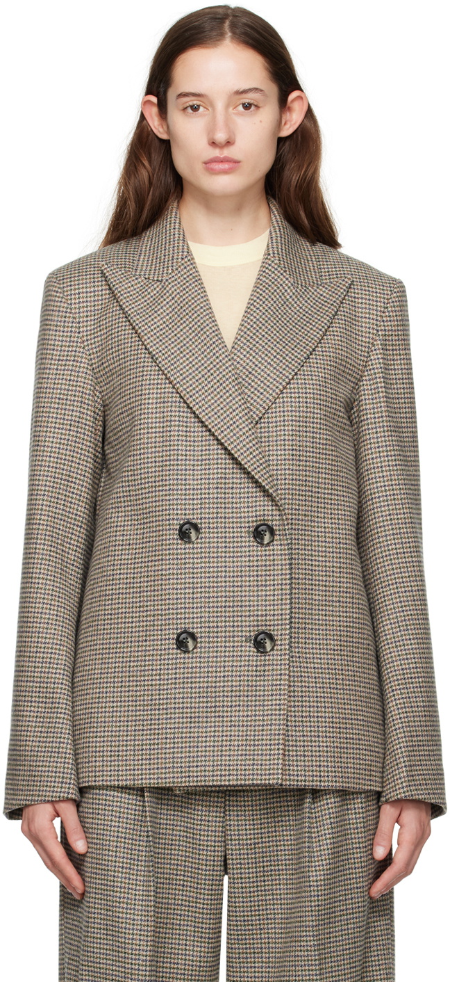 Teurn Studios SSENSE Exclusive Beige Owen Blazer