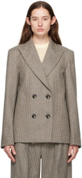 Teurn Studios SSENSE Exclusive Beige Owen Blazer