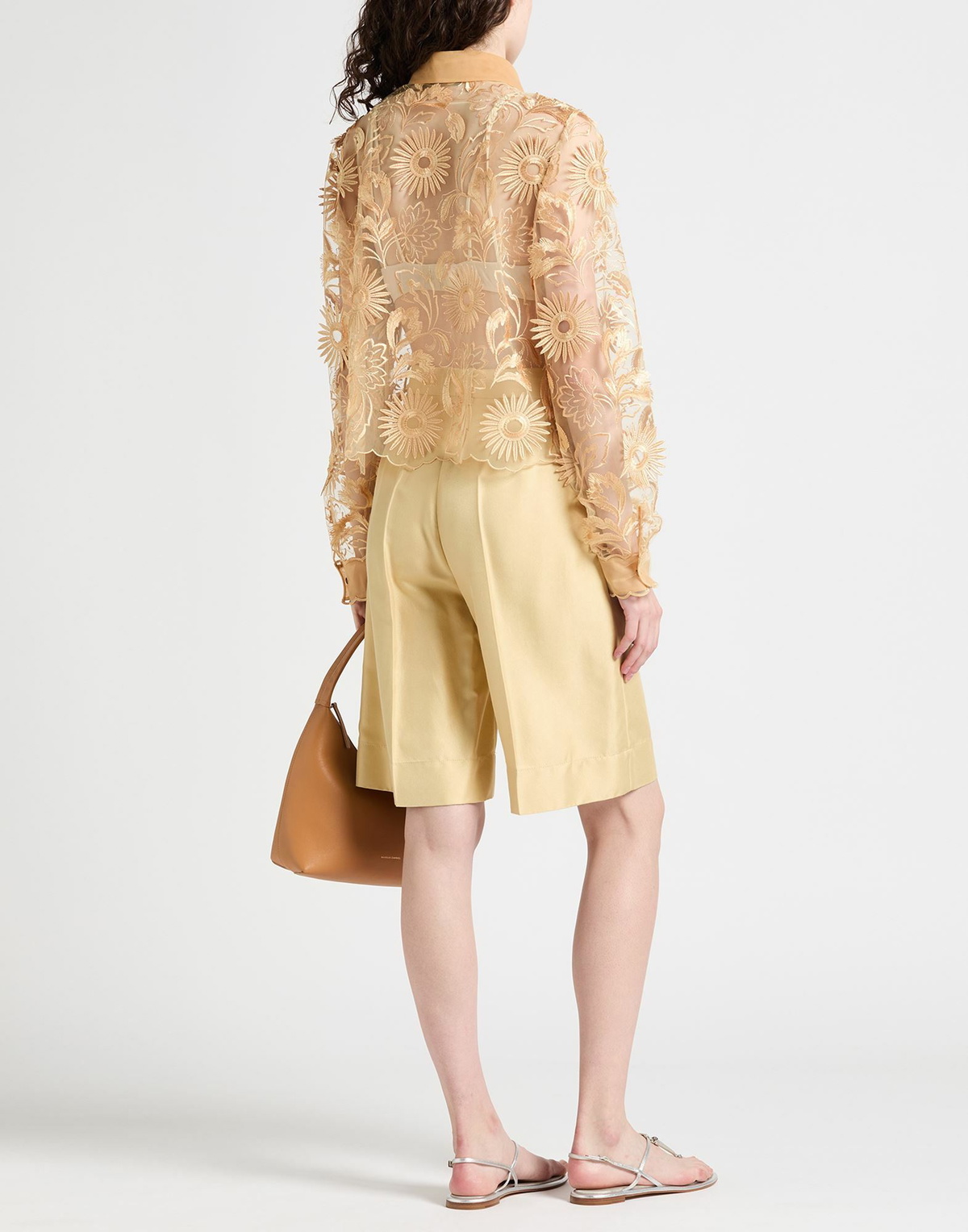 Alberta Ferretti Womens Shirt Sand