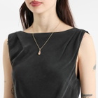 Simuero Naranja Necklace in Gold/Orange 