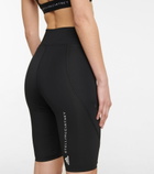 Adidas by Stella McCartney - Laser-cut biker shorts