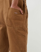 Dickies Dickies Duck Canvas Classic Bib Brown - Mens - Casual Pants