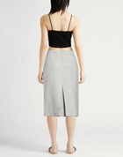 Ermanno Scervino Womens Midi skirt in Light grey