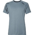 2XU - XCTRL Printed Stretch-Jersey T-Shirt - Light blue