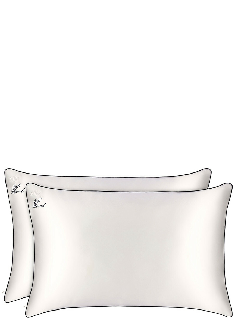 Slip Pure Silk Queen Pillowcase Duo - Just Married