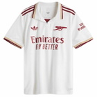 Adidas Arsenal FC. 3rd Jersey Top in Cloud White/Team Coll Burgundy