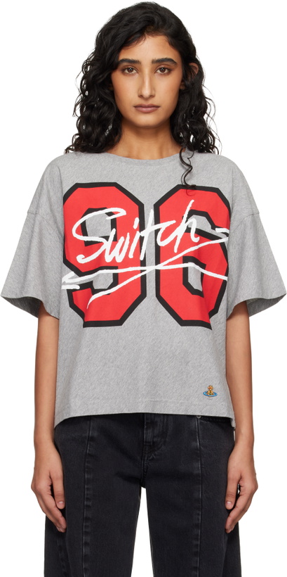 Photo: Vivienne Westwood Gray Cotton Jersey 96 Switch Box T-shirt