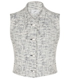 Coperni - Sleeveless tweed vest
