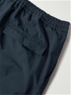 Incotex - Venezia 1951 Slim-Fit Pleated Cotton-Blend Poplin Trousers - Blue