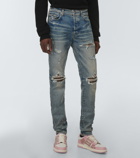 Amiri - Distressed skinny jeans