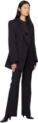 CAMILLA AND MARC Black Marcello Long Sleeve T-Shirt