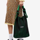 LASTFRAME Women's Two Tone Obi Tote - Large in Black