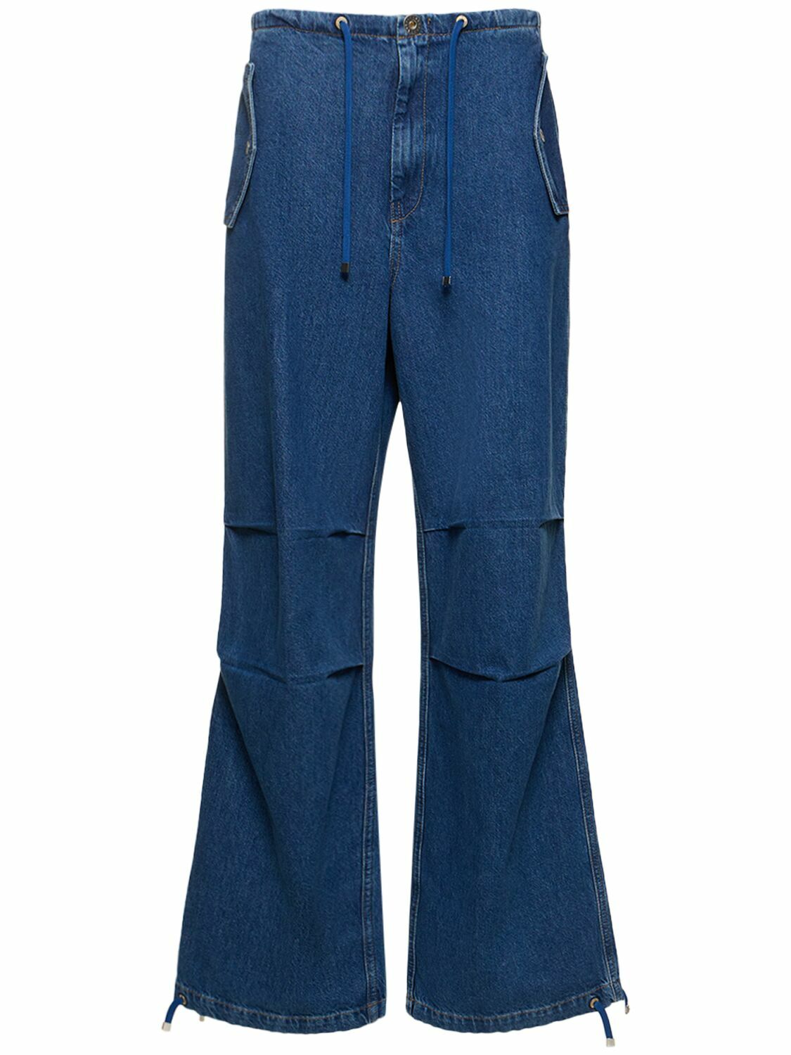 Dion Lee Convertible tie-dye denim cargo pants Dion Lee
