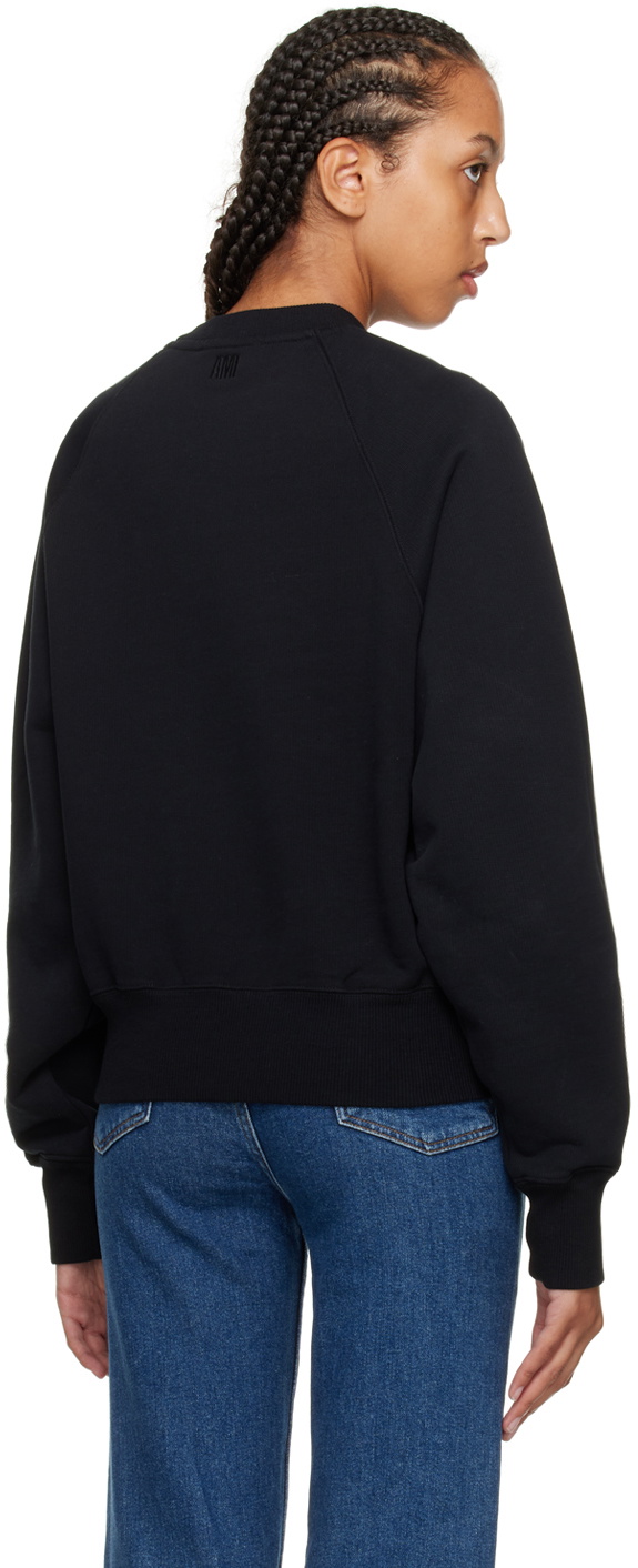 ★【AMI】★アミ パリス AMI de Coeur Sweatshir.t Black★ AMI Paris Ami De Coeur Sweatshirt | Saks Fifth Avenue