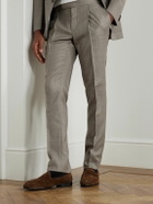 Brioni - Appia Suede Penny Loafers - Brown