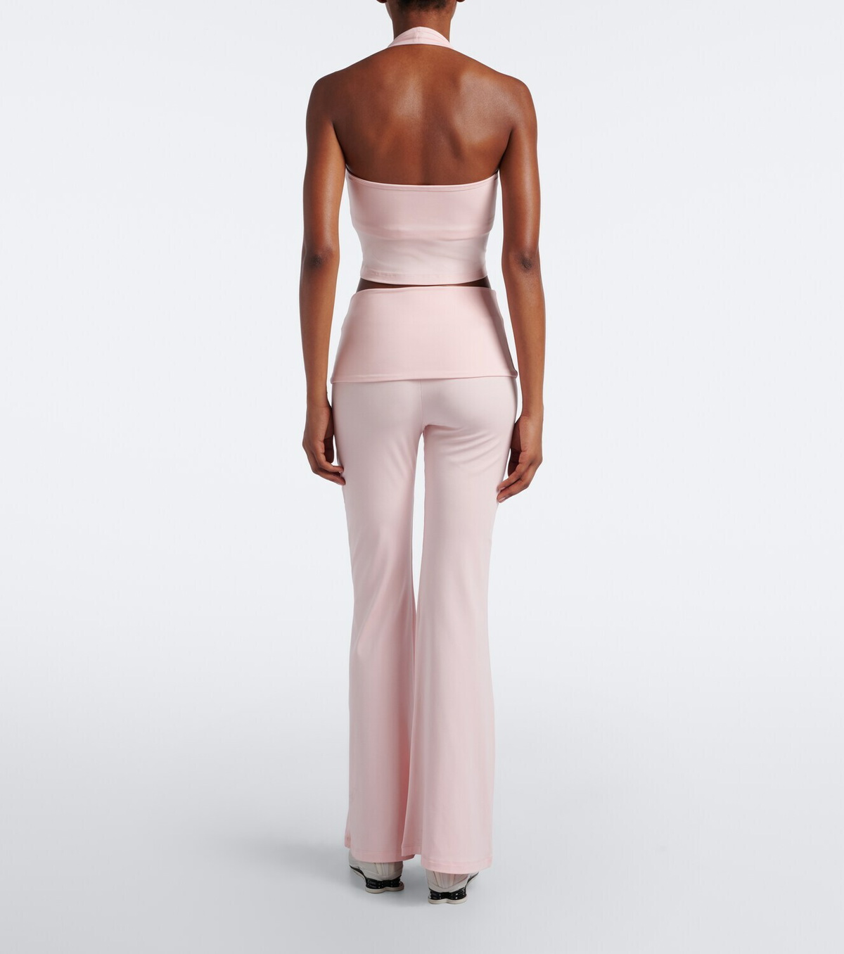 Norba Foldover flared leggings