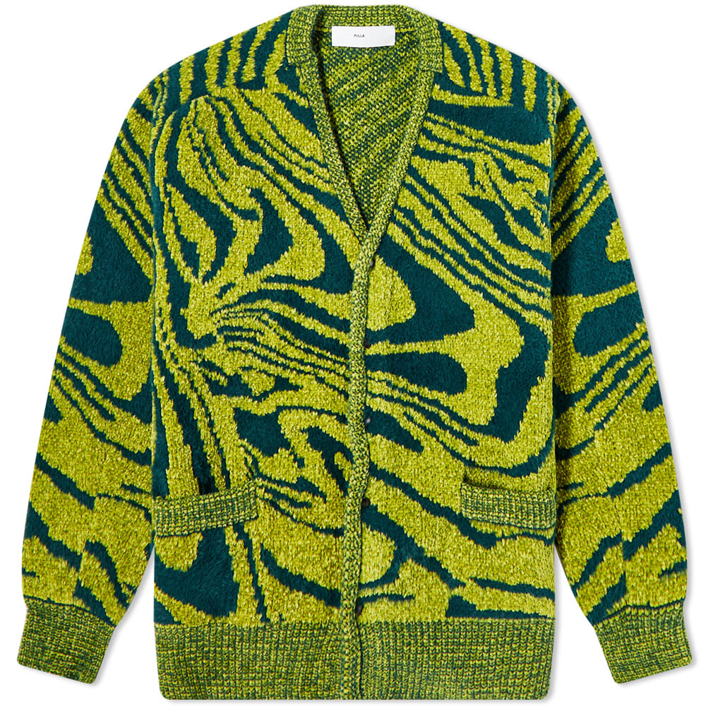 Toga Pulla Jacquard Knit Cardigan