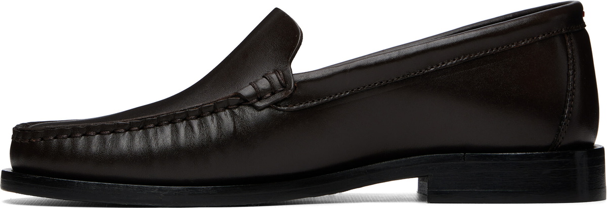 Aeyde Brown Arthur Apron Loafers