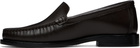 Aeyde Brown Arthur Apron Loafers