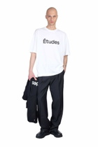 Études T-shirt In White Cotton