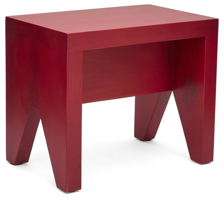 Photo: HAY Manolito Stool - Short in Red 
