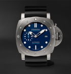 Panerai - Submersible Automatic 47mm BMG-TECH and Rubber Watch - Blue
