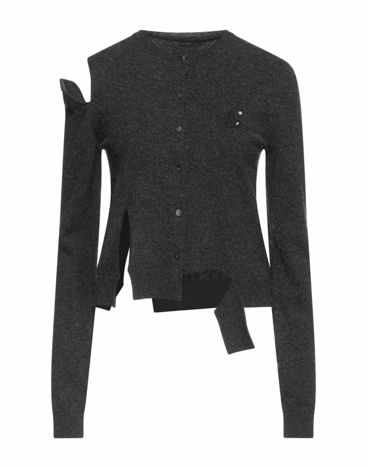 Ader Error Womens Cardigan Charcoal