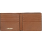 Burberry - Logo-Print Coated-Canvas Billfold Wallet - Brown