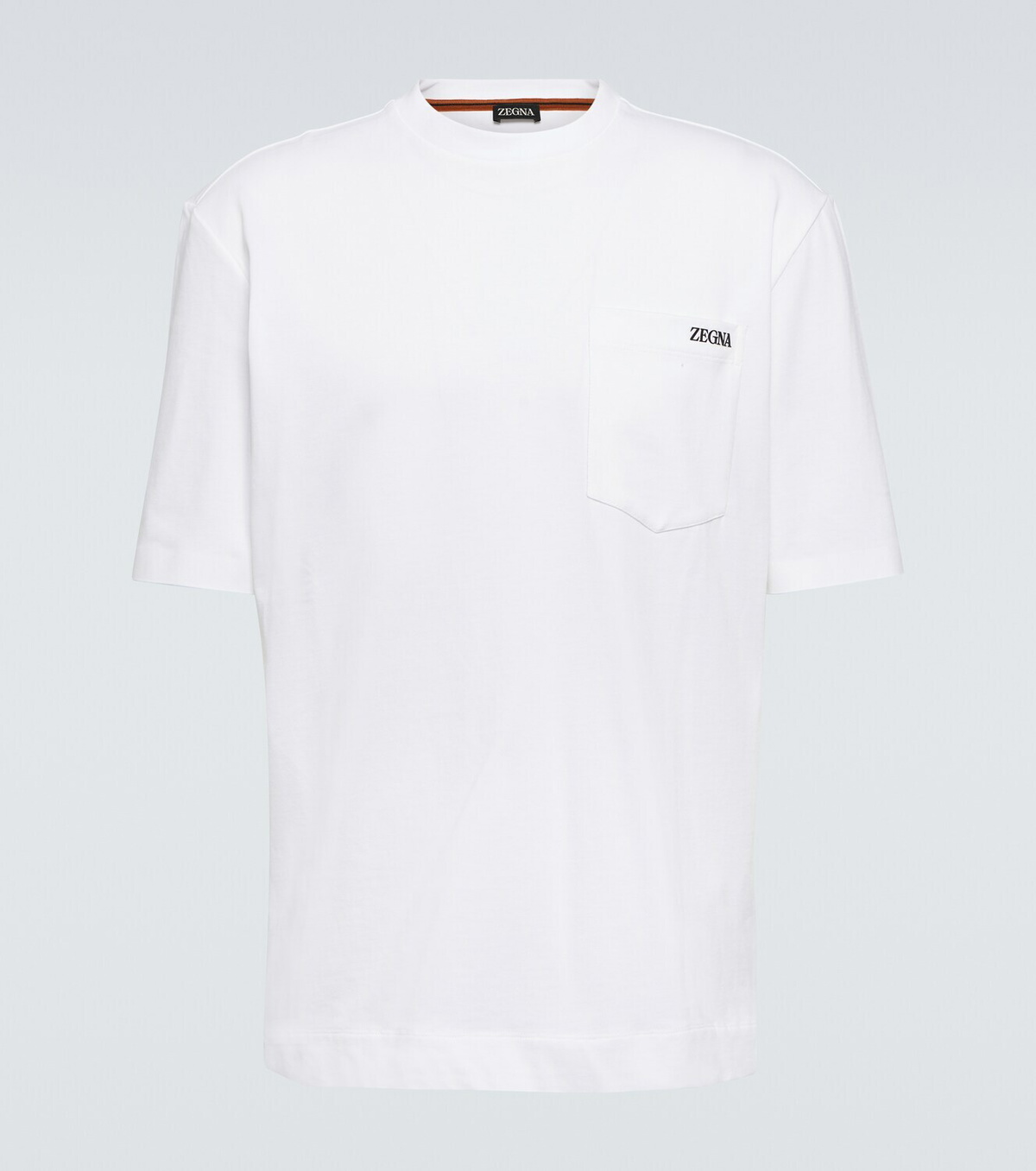 Tシャツ・カットソー ZEGNA Men T-shirt White N3M201690 105 Linen T-shirt in white - Zegna | Mytheresa