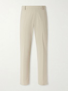 James Perse - Golf Slim-Fit Stretch Cotton-Blend Trousers - Neutrals