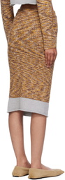 Baserange Multicolor Waste Midi Skirt