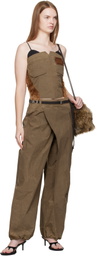 Andersson Bell Brown Trouser Custom Bustier Top