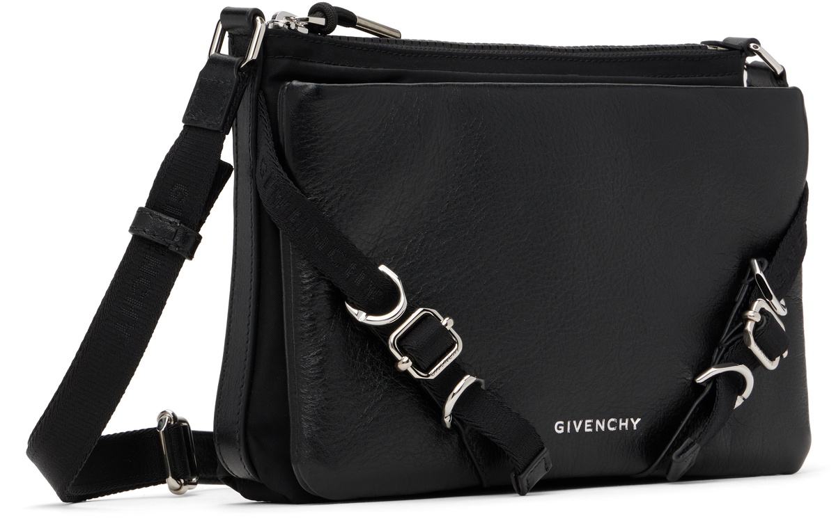 ショルダーバッグ Givenchy Black Nylon Blend Voyou Crossbody Bag Givenchy | Voyou black crossbody bag | Savannahs