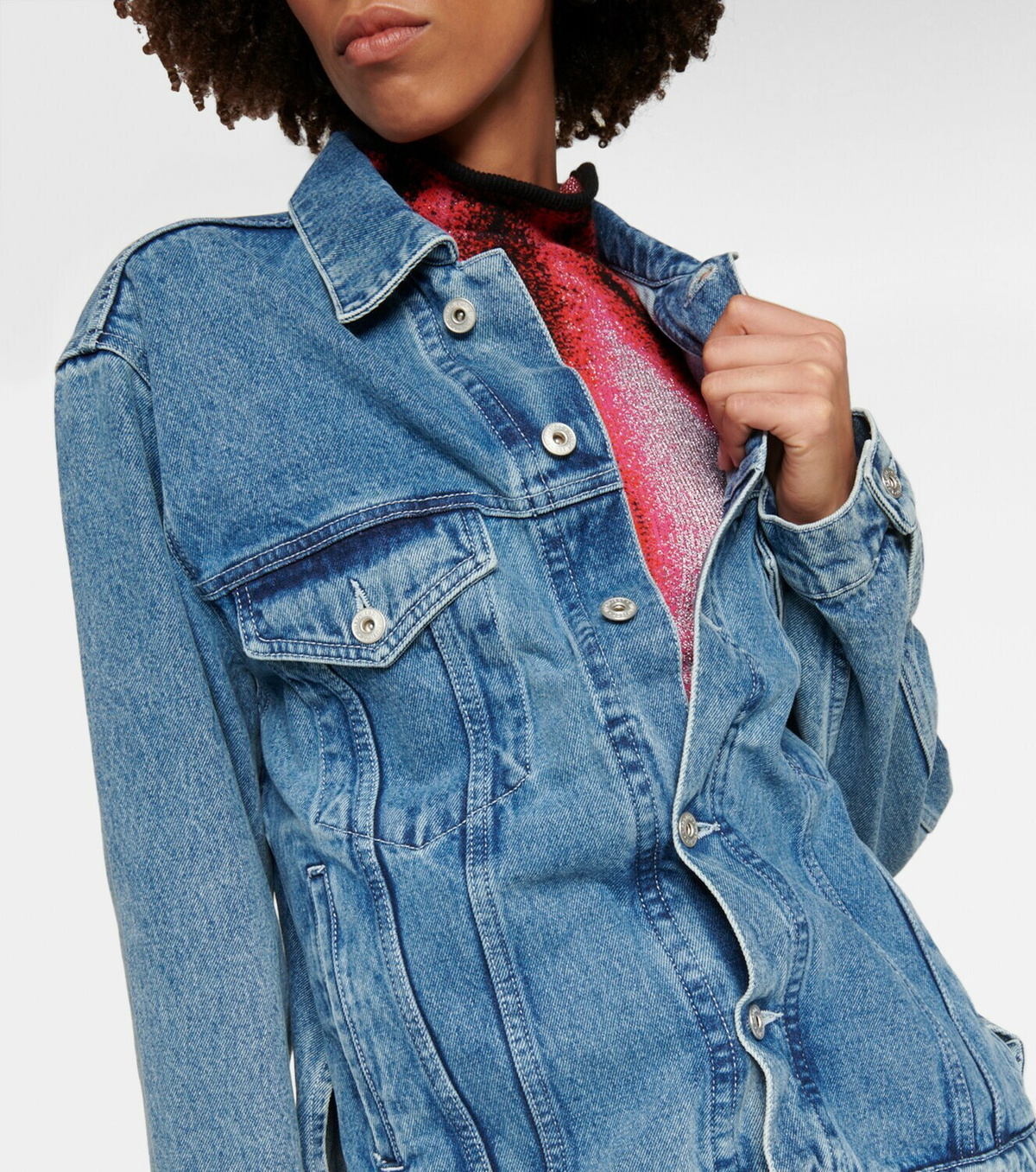 Y/Project - Twisted denim jacket Y/Project