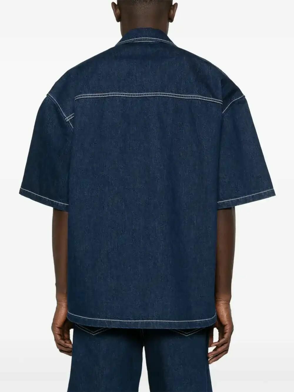 Gucci Lasered Denim Shirt Gucci