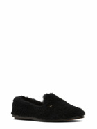 MAX MARA - 10mm Felia Wool & Silk Loafers