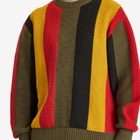 Patta Men's Stripe Honeycomb Knit Jumper in Multi