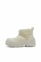Diesel Chunky ankle boot with lug sole - Boots Mens in White