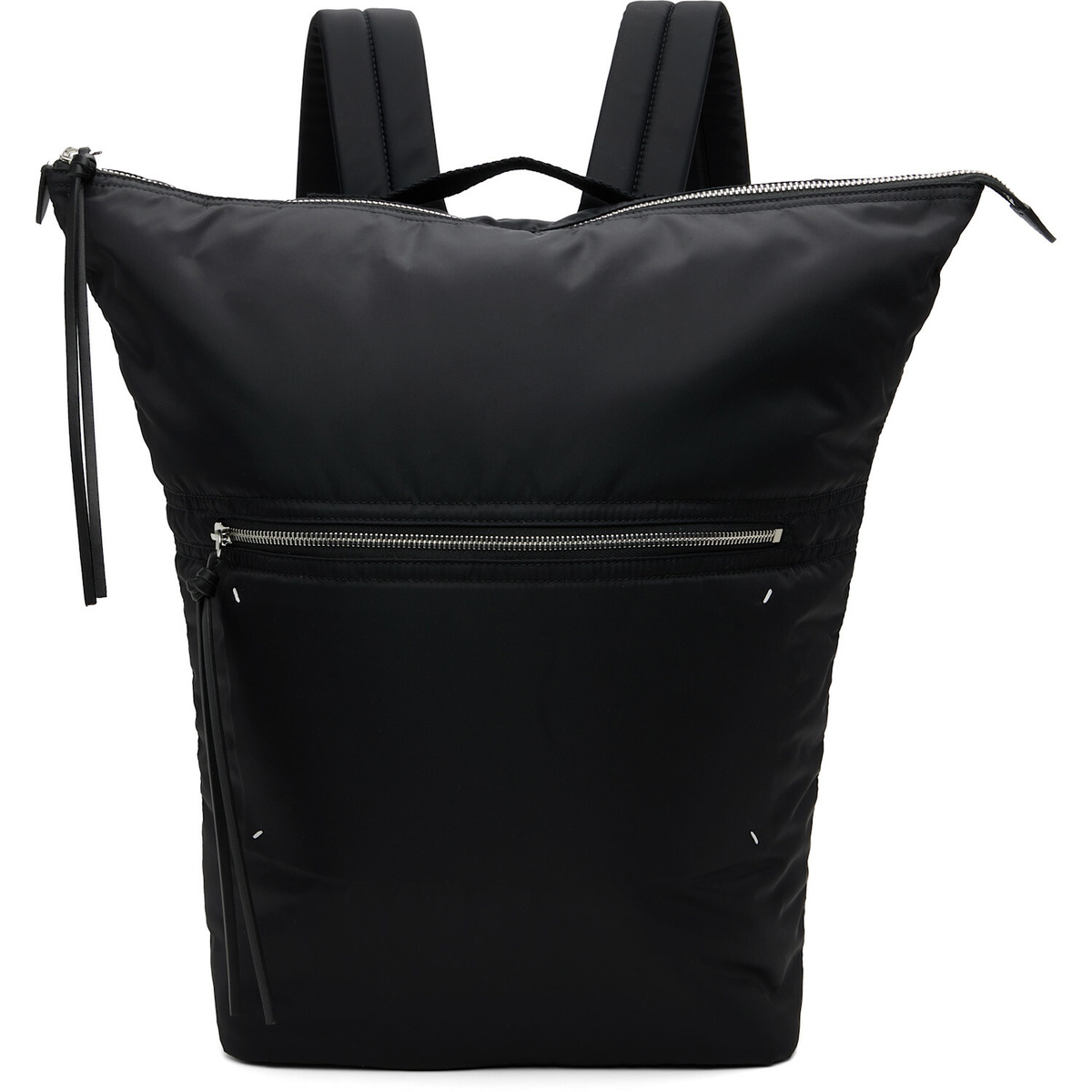 NO/FAITH STUDIOS Black Denim Multipocket Bag