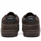 Amiri Men's Skel Low Top Sneaker in Brown