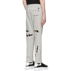 Alexander McQueen Grey Organic Brushed Back Jersey Lounge Pants