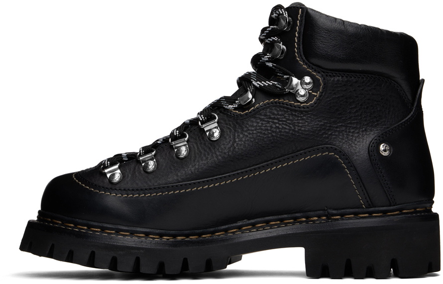 Dsquared2 Black Canadian Hiking Boots Dsquared2