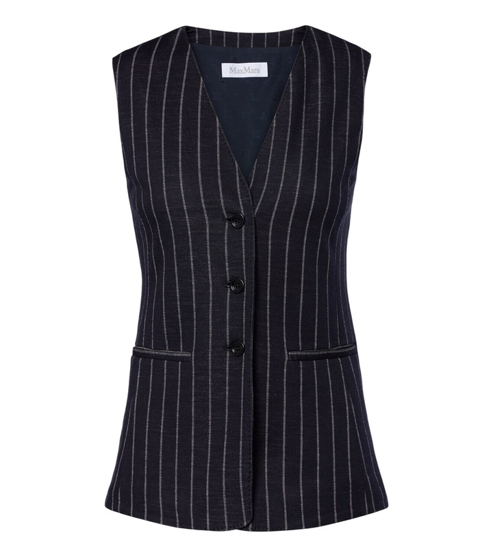 Photo: Max Mara Striped vest