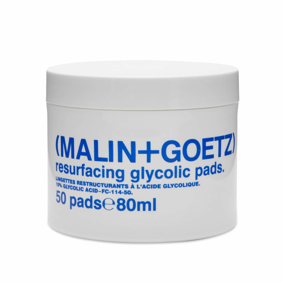 Malin + Goetz Resurfacing Glycolic Pads in 50 Pads