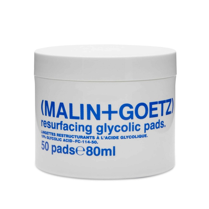 Photo: Malin + Goetz Resurfacing Glycolic Pads in 50 Pads